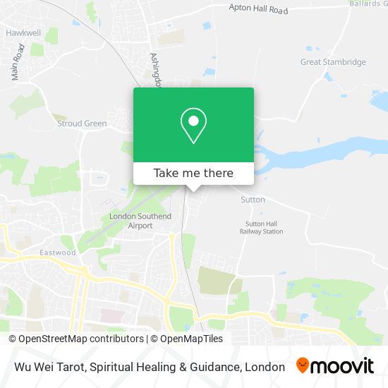 Wu Wei Tarot, Spiritual Healing & Guidance map