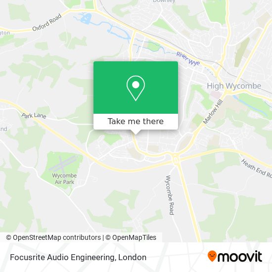 Focusrite Audio Engineering map