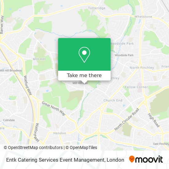 Entk Catering Services Event Management map