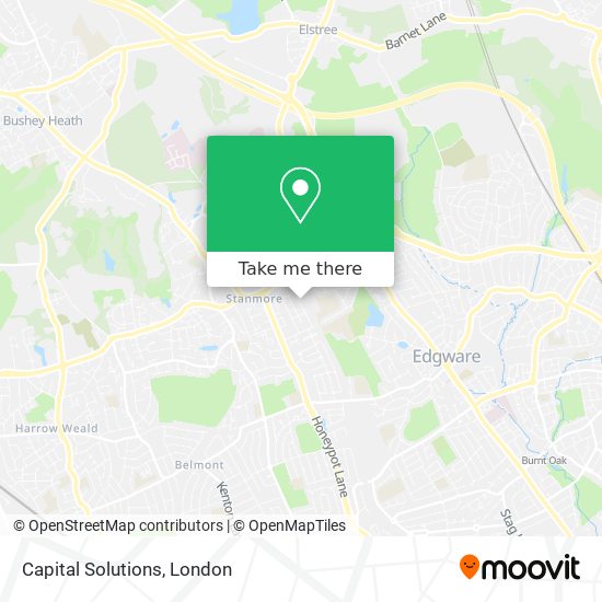 Capital Solutions map