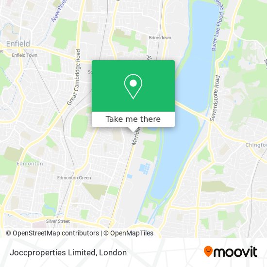 Joccproperties Limited map