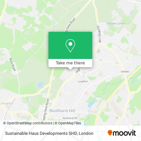 Sustainable Haus Developments SHD map