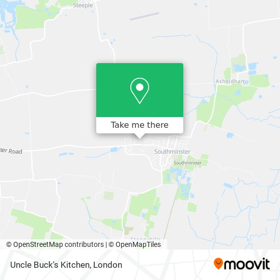 Uncle Buck's Kitchen map