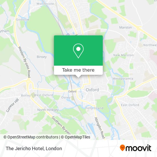 The Jericho Hotel map