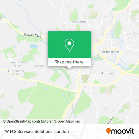 W H S Services Solutions map