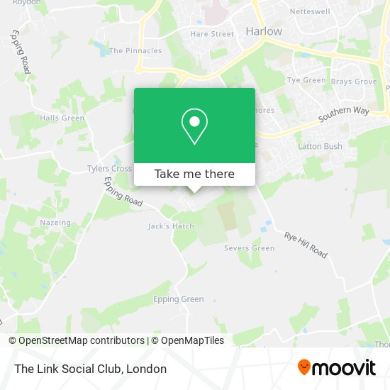 The Link Social Club map