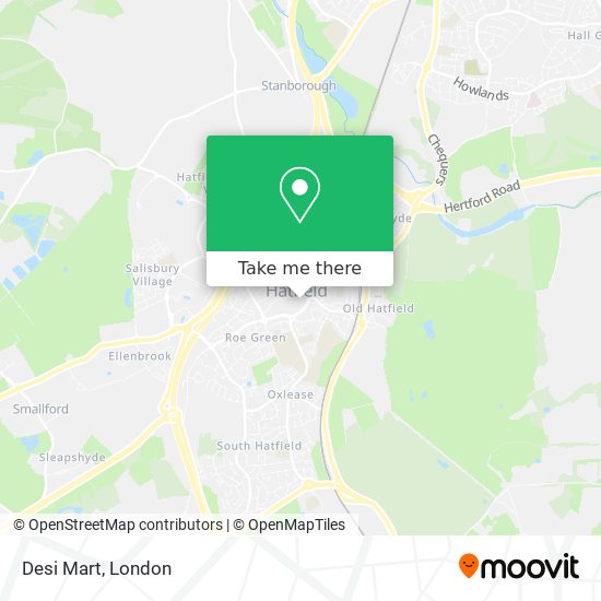 Desi Mart map