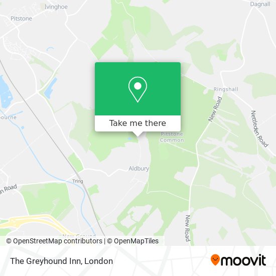 The Greyhound Inn map