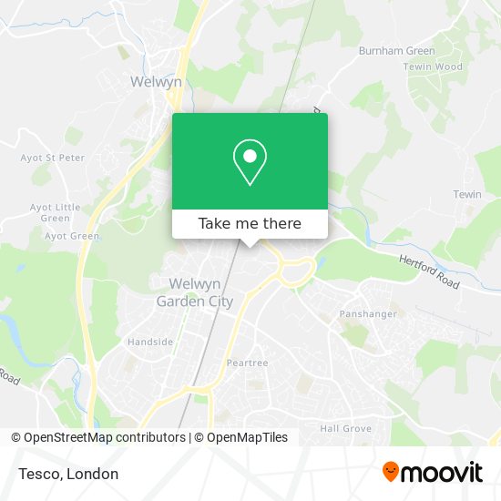 Tesco map