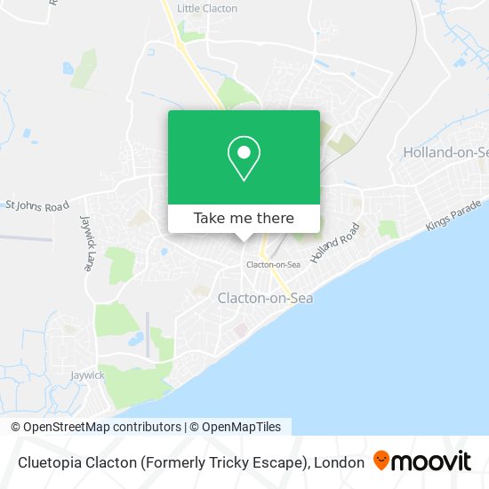 Cluetopia Clacton (Formerly Tricky Escape) map
