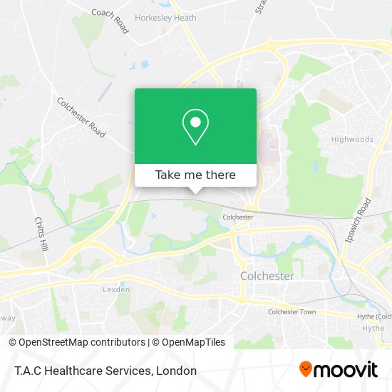 T.A.C Healthcare Services map