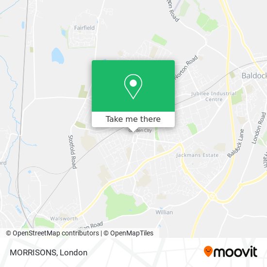 MORRISONS map