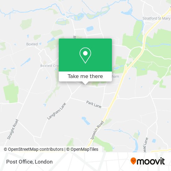Post Office map