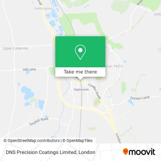 DNS Precision Coatings Limited map