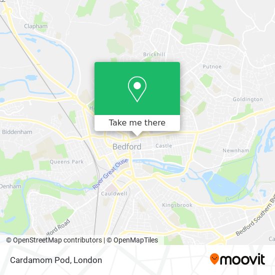 Cardamom Pod map