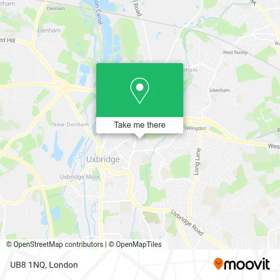 Ub8 Postcode How to Get to UB8 1NQ in Uxbridge by Bus or Tube?