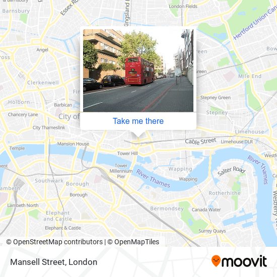 Mansell Street map