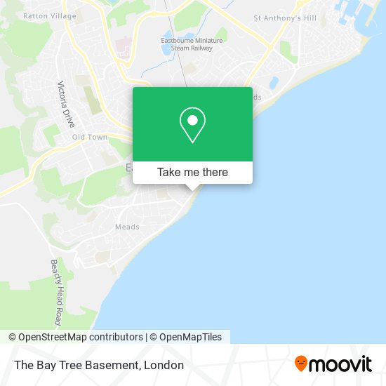 The Bay Tree Basement map