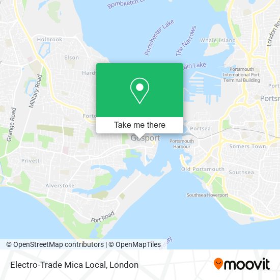 Electro-Trade Mica Local map