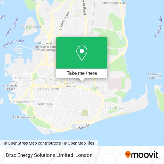 Drax Energy Solutions Limited map