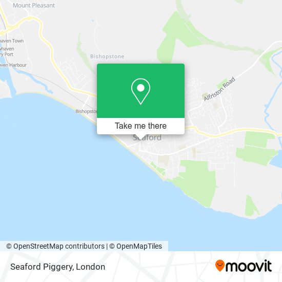 Seaford Piggery map