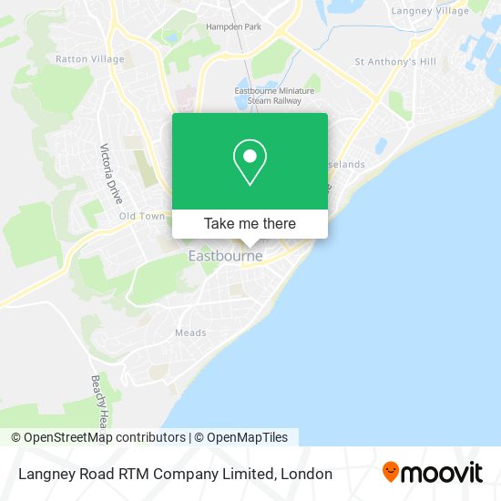 Langney Road RTM Company Limited map