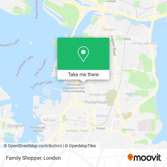 Family Shopper map