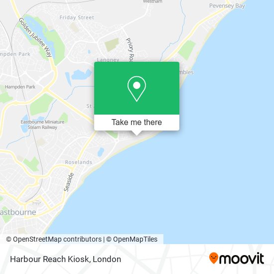 Harbour Reach Kiosk map