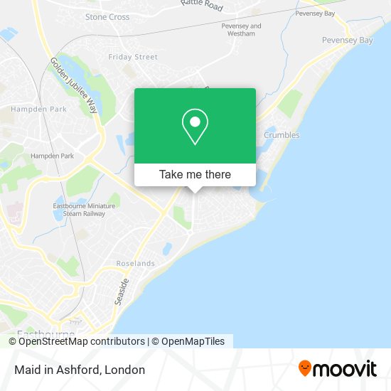 Maid in Ashford map