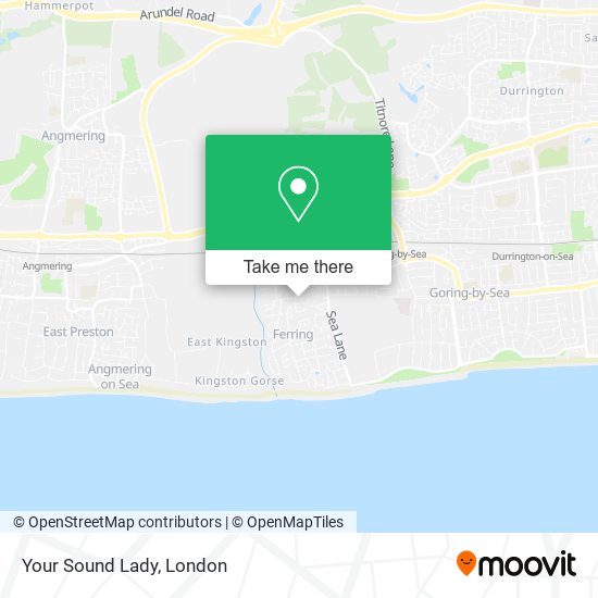 Your Sound Lady map