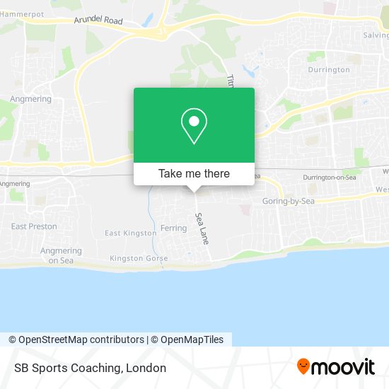 SB Sports Coaching map