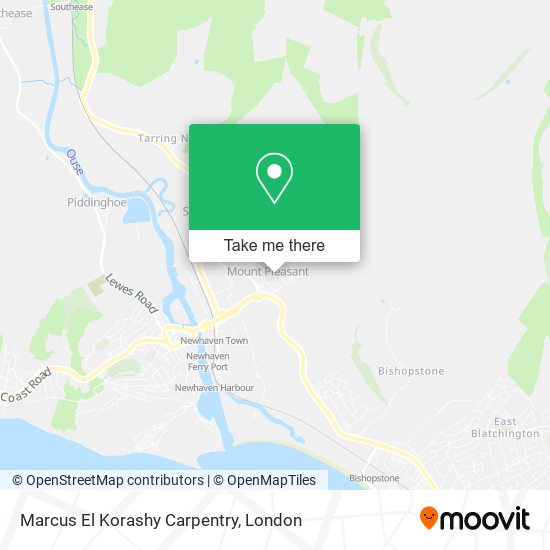 Marcus El Korashy Carpentry map
