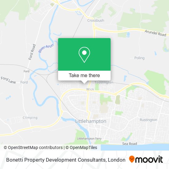 Bonetti Property Development Consultants map