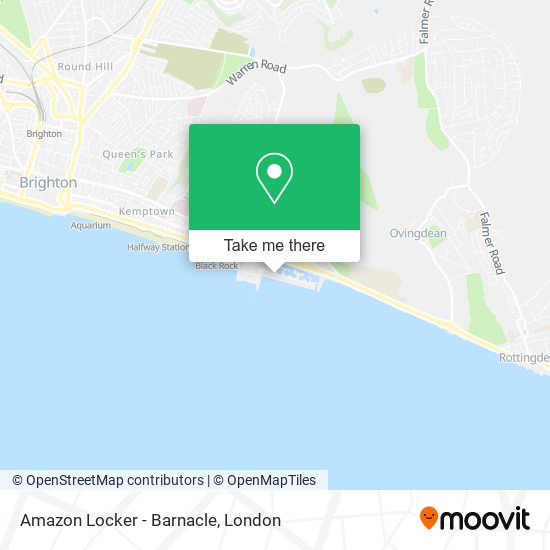 Amazon Locker - Barnacle map