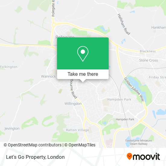 Let's Go Property map