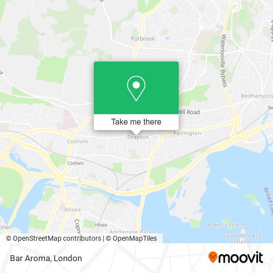 Bar Aroma map