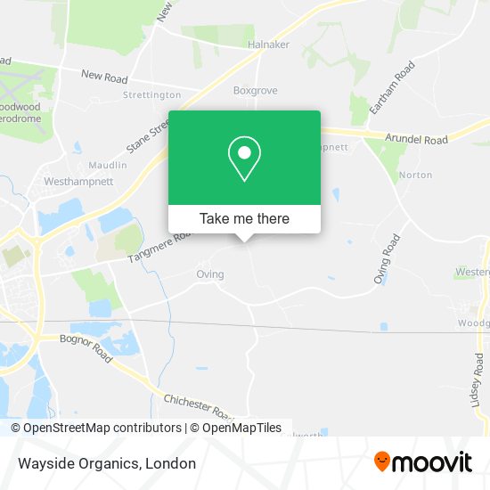 Wayside Organics map