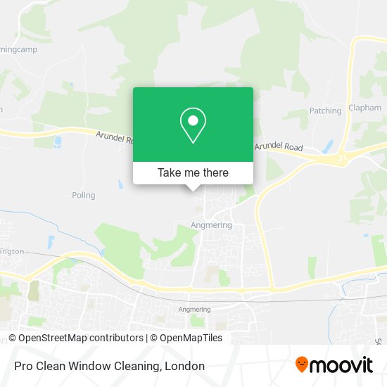 Pro Clean Window Cleaning map