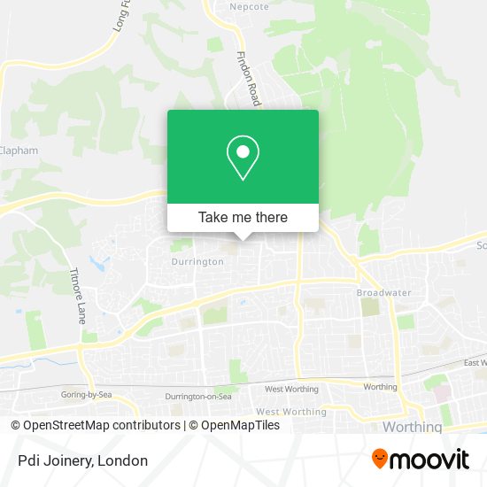 Pdi Joinery map