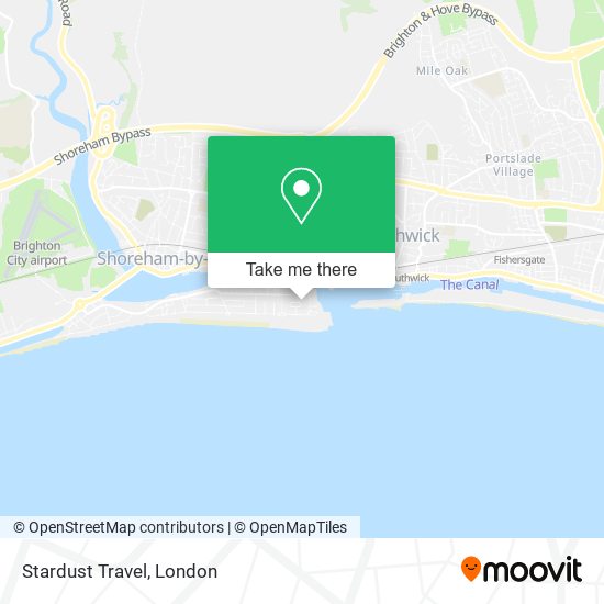 Stardust Travel map