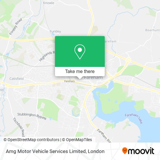 Amg Motor Vehicle Services Limited map