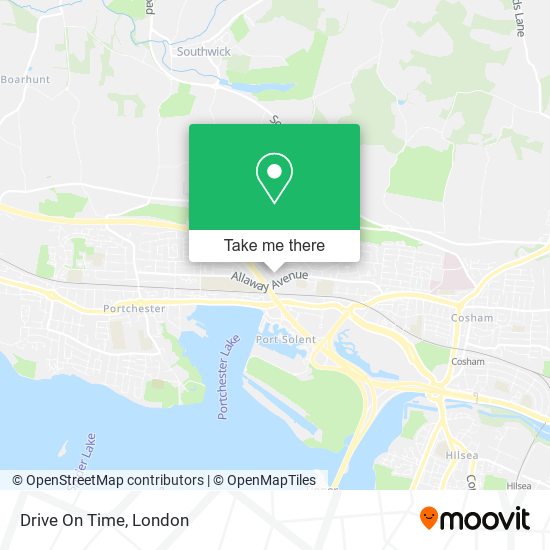 Drive On Time map