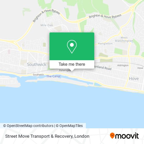 Street Move Transport & Recovery map