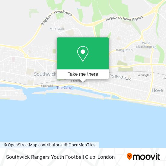 Southwick Rangers Youth Football Club map