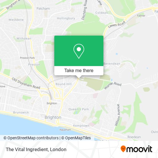 The Vital Ingredient map