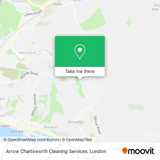 Arrow Chartsworth Cleaning Services map