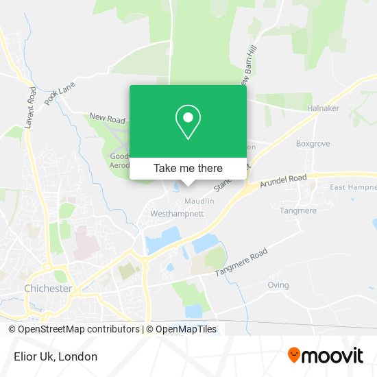 Elior Uk map