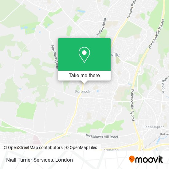 Niall Turner Services map