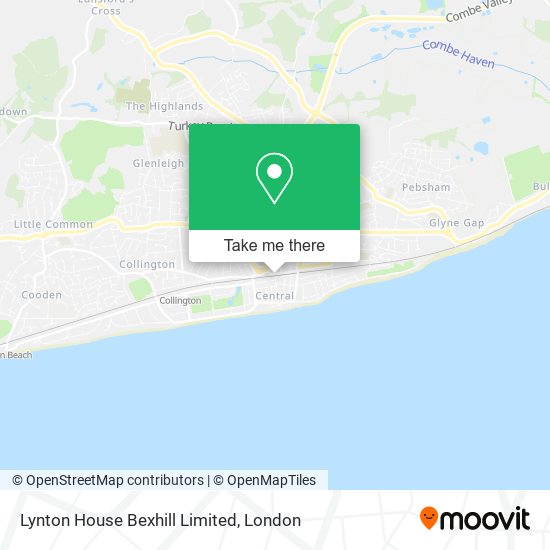 Lynton House Bexhill Limited map