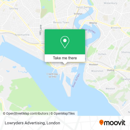 Lowryders Advertising map